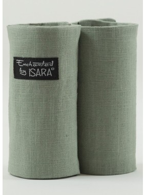 Isara TEETHING PADS, Sage Green Linen
