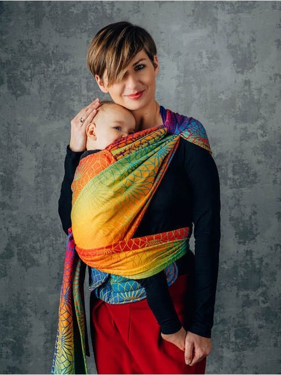 LennyHybrid, Standard, jacquard, 100% cotton - RAINBOW LOTUS