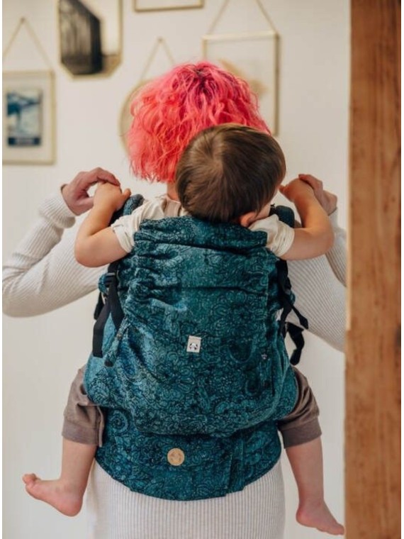 LennyPreschool (jacquard, 51% puuvill, 49% siid) - WILD WINE - IVY