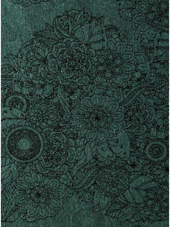 LennyPreschool (jacquard, 51% puuvill, 49% siid) - WILD WINE - IVY