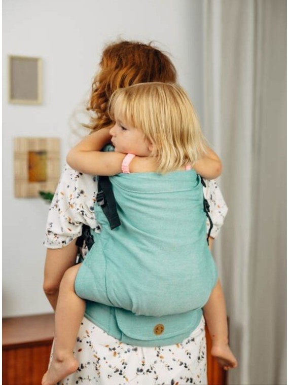 LennyPreschool, broken - twill, 100% cotton - AGAVE
