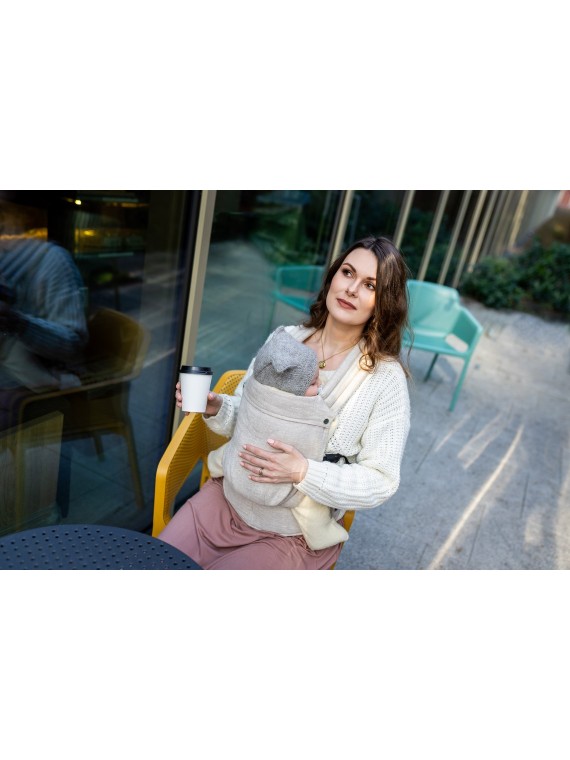 QUSY CARRIER, LINEN BEIGE