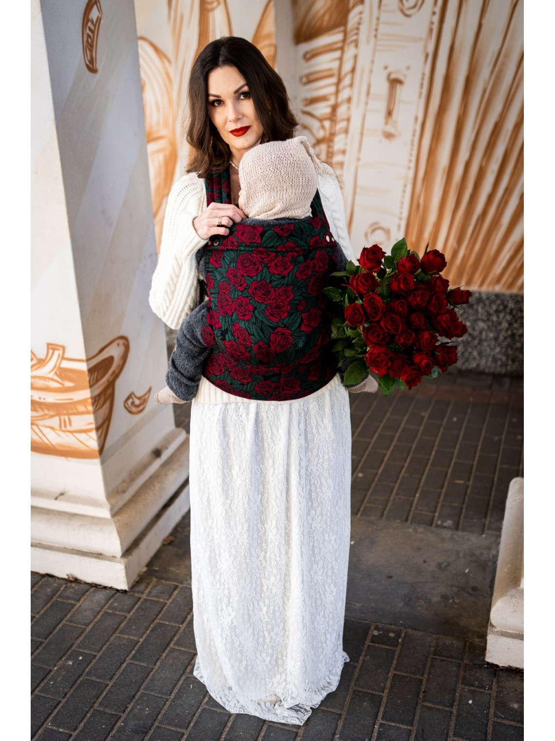 QUSY CARRIER, "SHE LIKE ROSES" (Tencel)