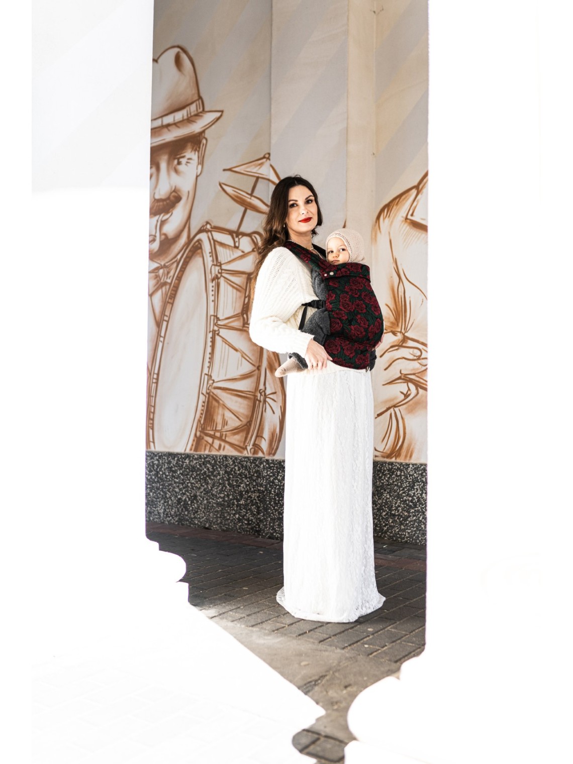 QUSY CARRIER, "SHE LIKE ROSES" (Tencel)