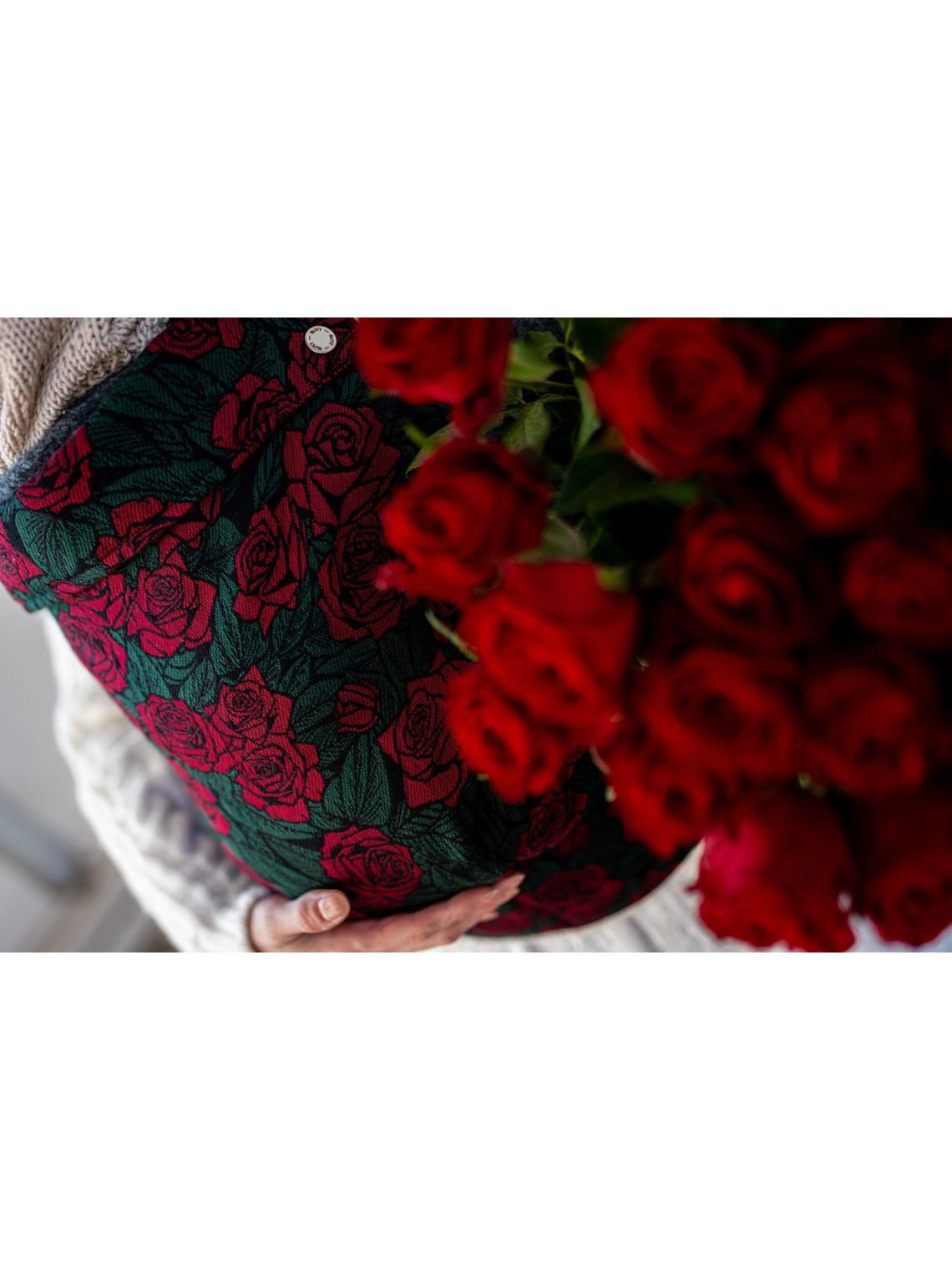 QUSY CARRIER, "SHE LIKE ROSES" (Tencel)