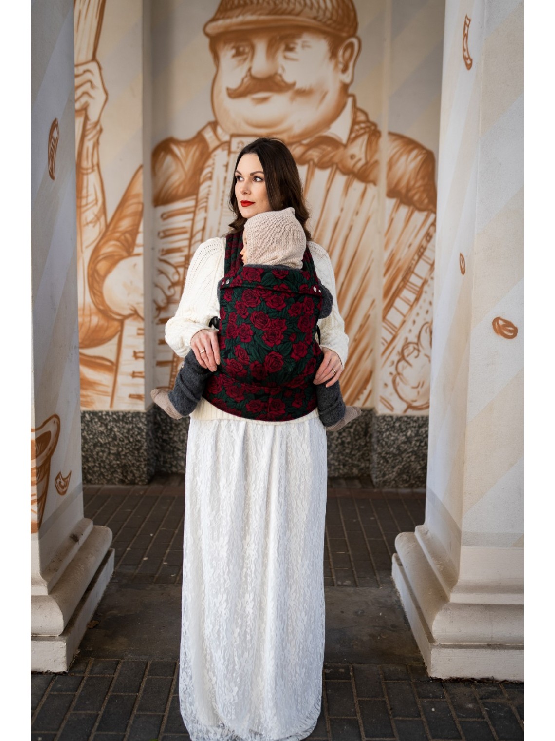 QUSY CARRIER, "SHE LIKE ROSES" (Tencel)