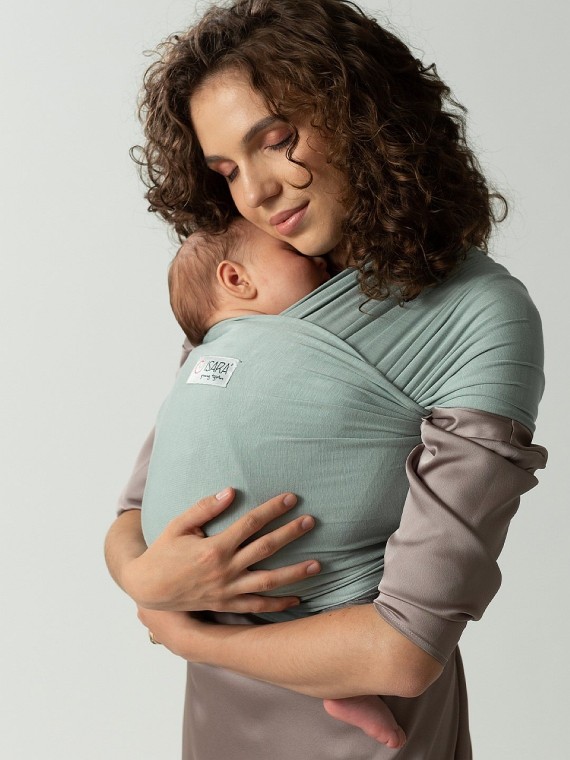 ISARA Stretchy Wrap – Soft, Breathable Baby Wrap | Bamboo and Eco-Friendly