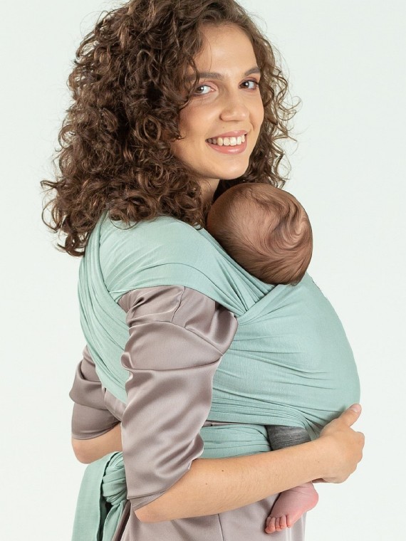 ISARA Stretchy Wrap – Soft, Breathable Baby Wrap | Bamboo and Eco-Friendly