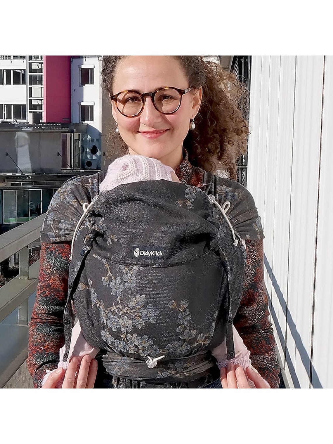 DidyKlick 4u – ergonoomiline beebikandekott reguleeritava vööga