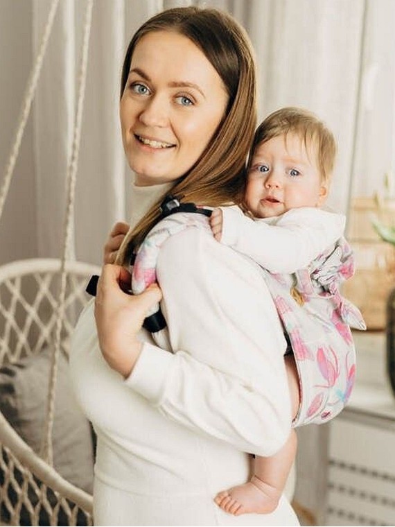 LennyLamb Onbuhimo – ergonomic carrier without waist belt | 6m–5y