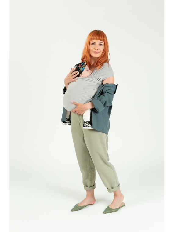 ISARA Stretchy Wrap – Soft, Breathable Baby Wrap | Bamboo and Eco-Friendly