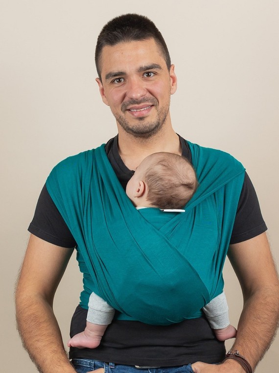 ISARA Stretchy Wrap – Soft, Breathable Baby Wrap | Bamboo and Eco-Friendly