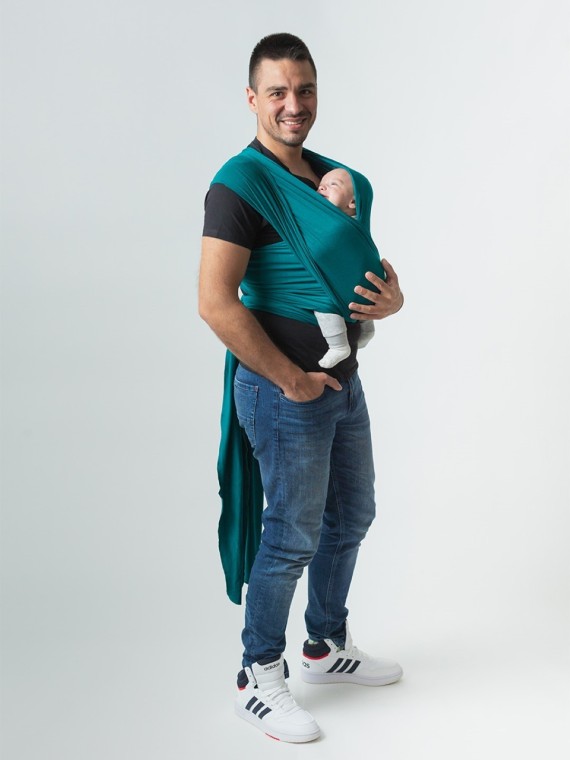 ISARA Stretchy Wrap – Soft, Breathable Baby Wrap | Bamboo and Eco-Friendly