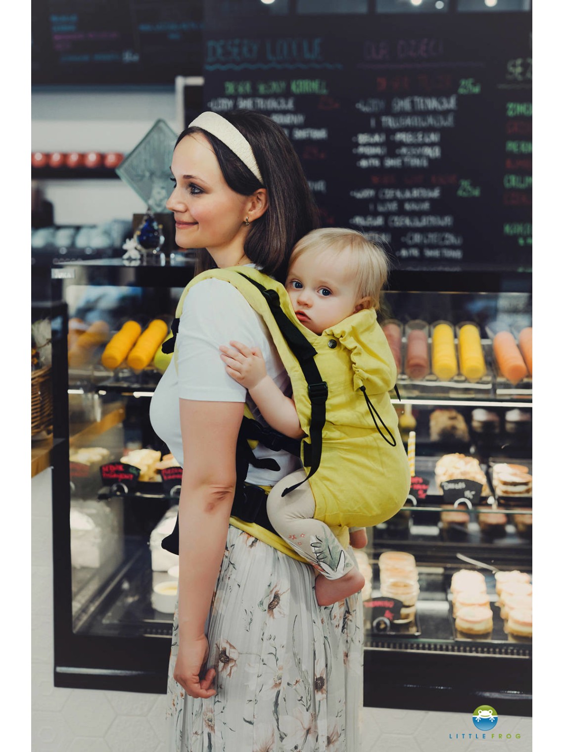 Little Frog Prime – lightweight, breathable newborn carrier