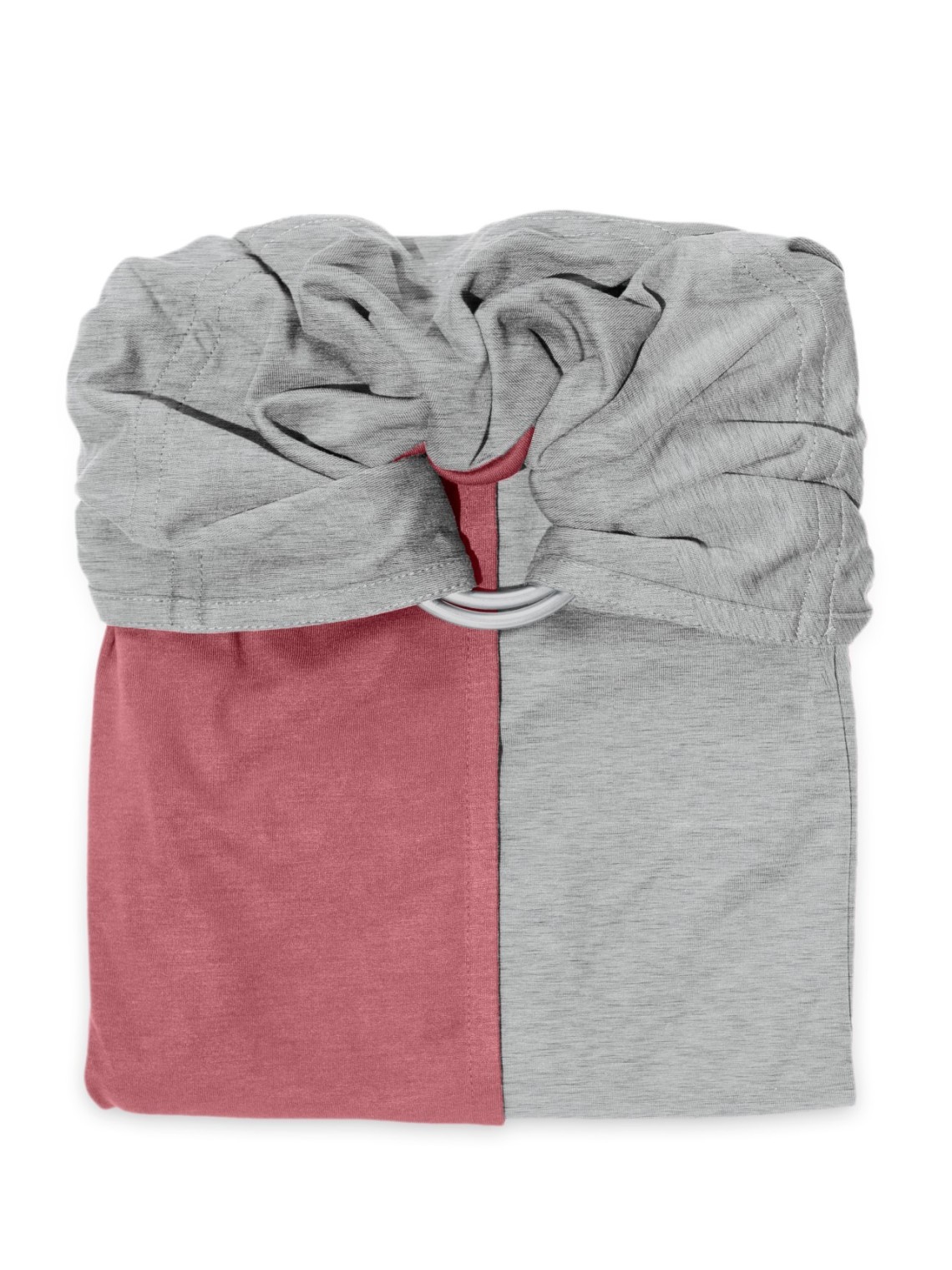 LOVE RADIUS No Knot Little Wrap, Mottled Grey / Pink Rose LOVE RADIUS No Knot Little Wrap, Mottled Grey / Pink Rose