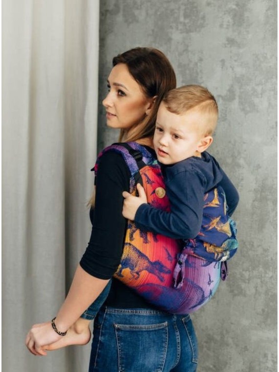 LennyLamb Onbuhimo – ergonomic carrier without waist belt | 6m–5y