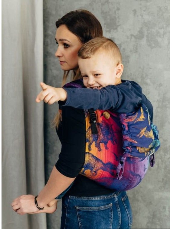 LennyLamb Onbuhimo – ergonomic carrier without waist belt | 6m–5y