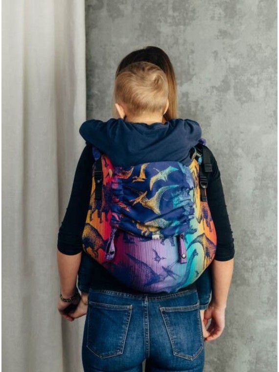 LennyLamb Onbuhimo – ergonomic carrier without waist belt | 6m–5y