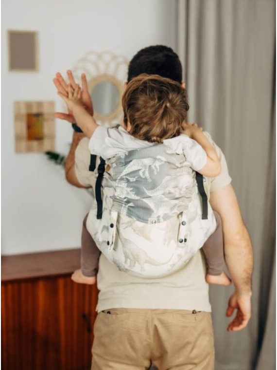 LennyLamb Onbuhimo – ergonomic carrier without waist belt | 6m–5y