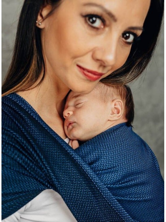 LennyLamb baby wrap – ergonomic and soft from birth to preschool