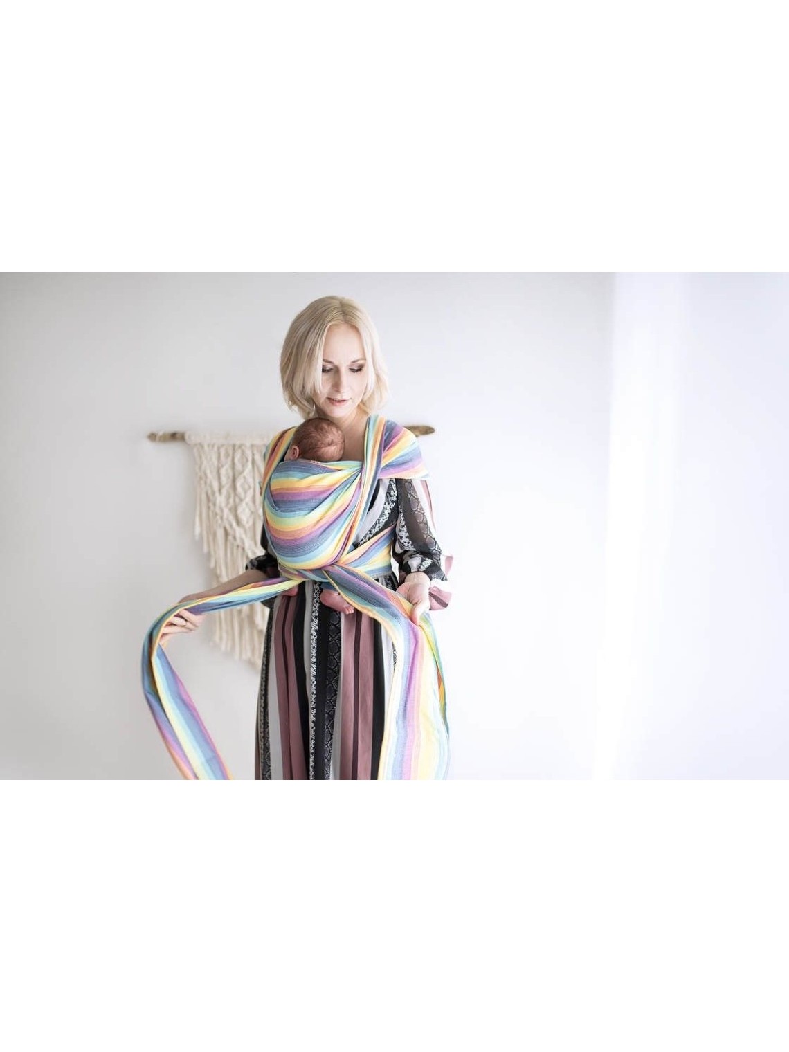 LennyLamb baby wrap – ergonomic and soft from birth to preschool