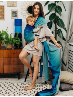 LennyLamb baby wrap – ergonomic and soft from birth to preschool