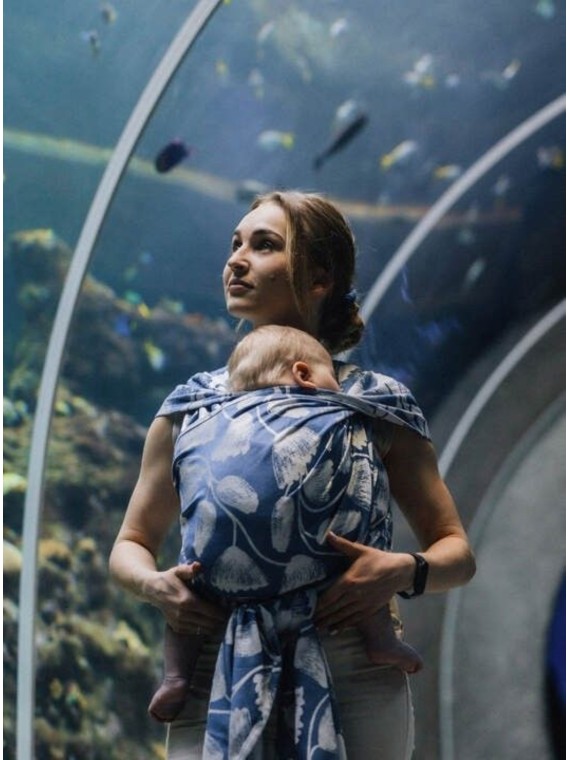 LennyLamb baby wrap – ergonomic and soft from birth to preschool