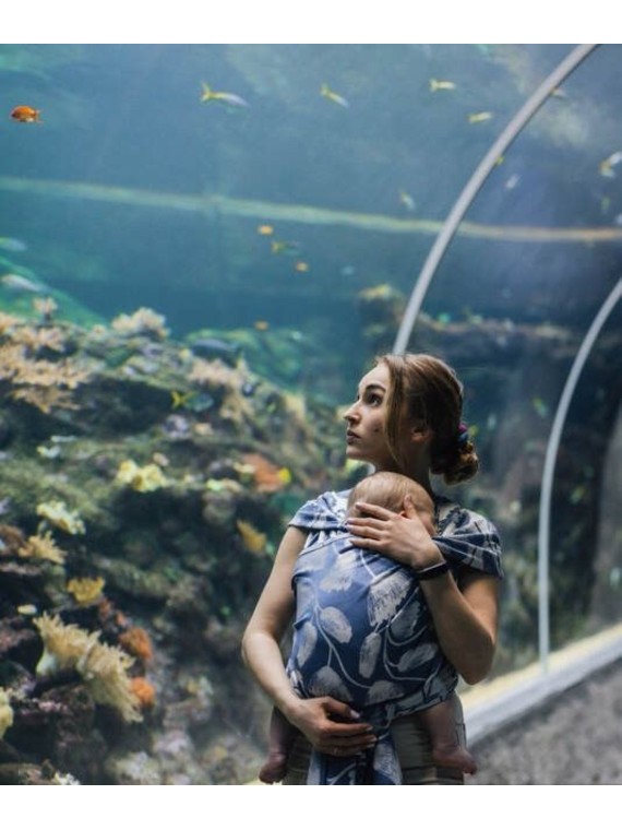 LennyLamb baby wrap – ergonomic and soft from birth to preschool