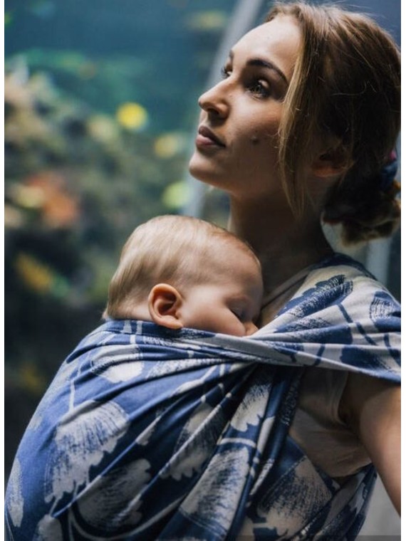LennyLamb baby wrap – ergonomic and soft from birth to preschool