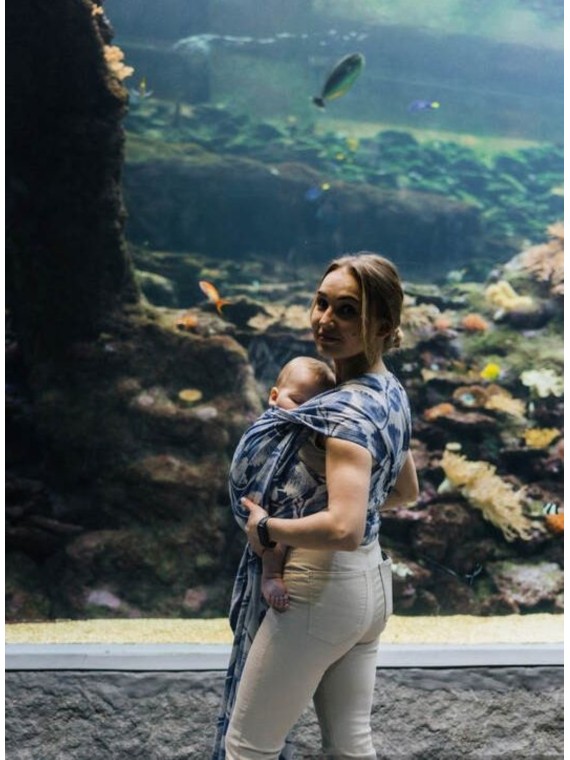LennyLamb baby wrap – ergonomic and soft from birth to preschool
