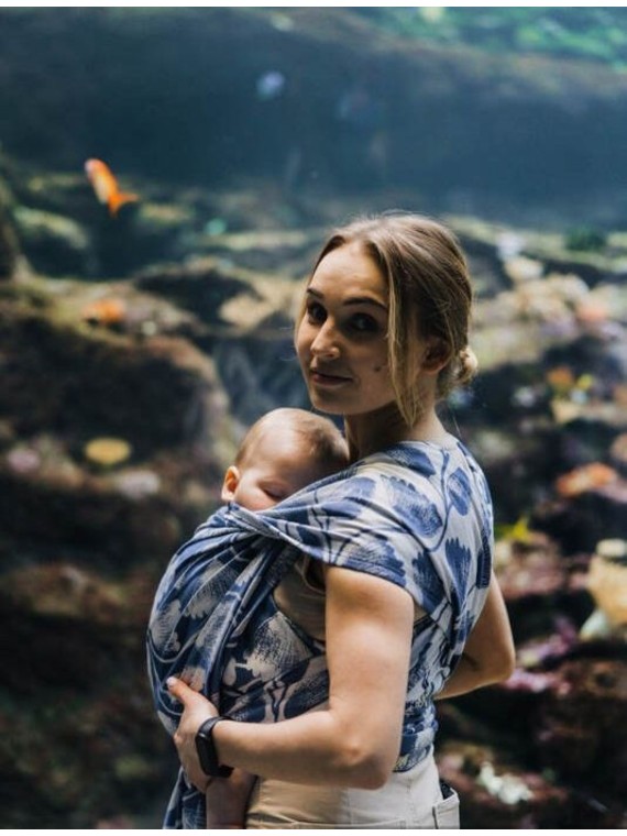 LennyLamb baby wrap – ergonomic and soft from birth to preschool