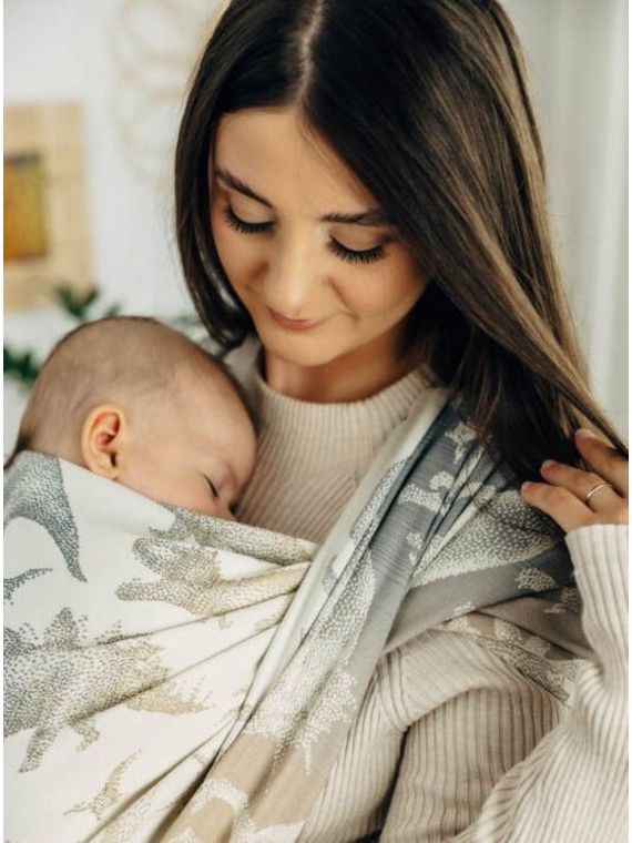 LennyLamb baby wrap – ergonomic and soft from birth to preschool