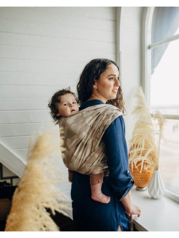 LennyLamb baby wrap – ergonomic and soft from birth to preschool