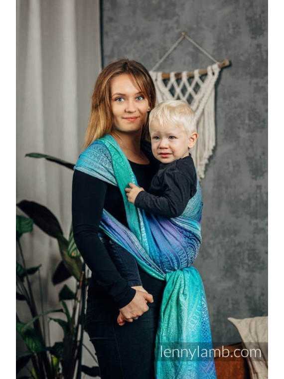 LennyLamb baby wrap – ergonomic and soft from birth to preschool