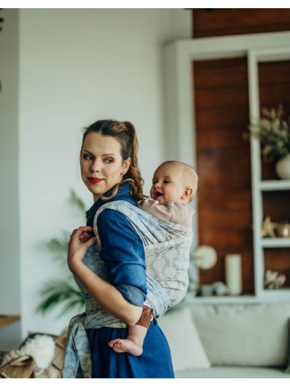 LennyLamb baby wrap – ergonomic and soft from birth to preschool