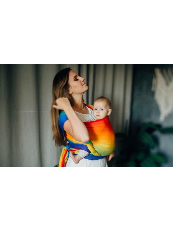 LennyLamb baby wrap – ergonomic and soft from birth to preschool