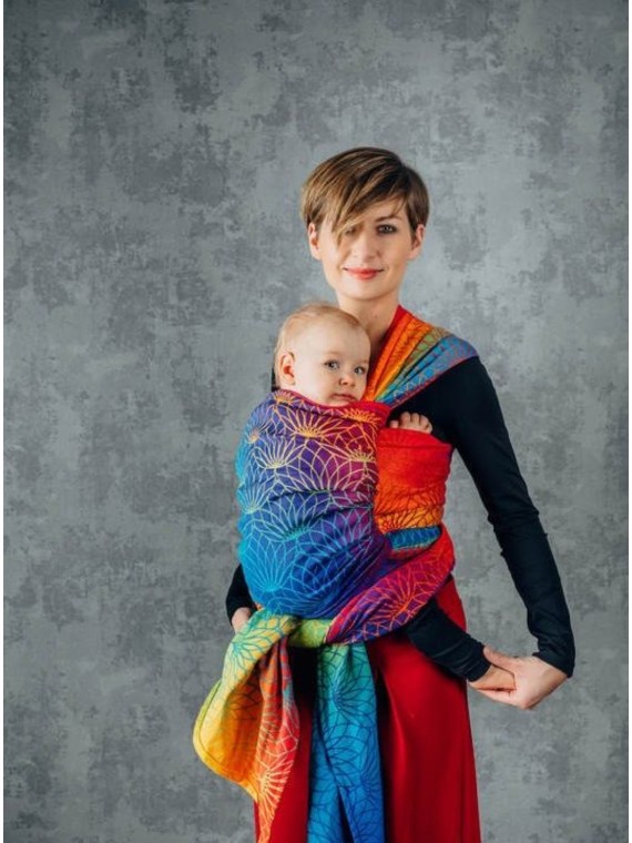 LennyLamb baby wrap – ergonomic and soft from birth to preschool