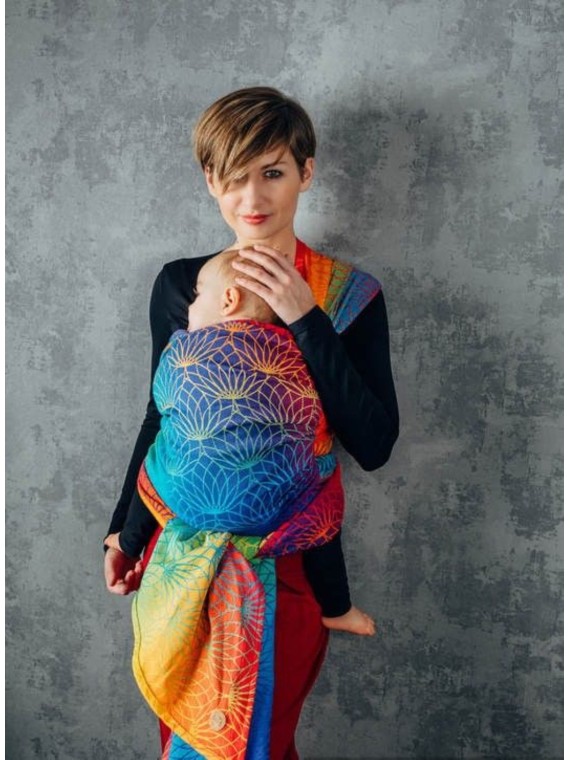 LennyLamb baby wrap – ergonomic and soft from birth to preschool