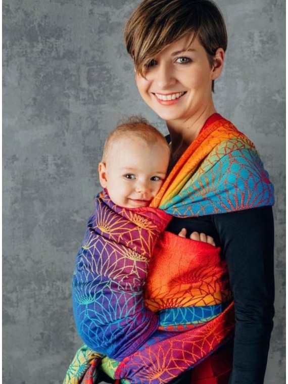 LennyLamb baby wrap – ergonomic and soft from birth to preschool