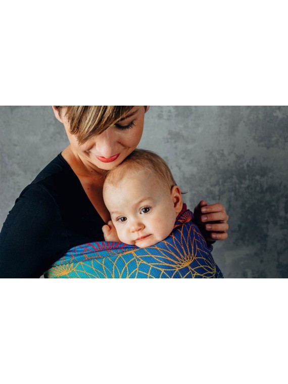 LennyLamb baby wrap – ergonomic and soft from birth to preschool
