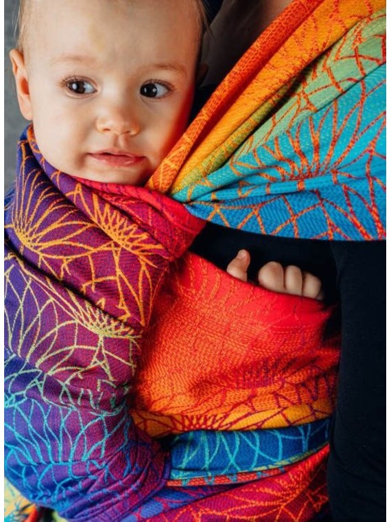 LennyLamb baby wrap – ergonomic and soft from birth to preschool