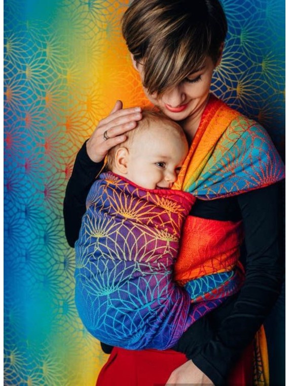 LennyLamb baby wrap – ergonomic and soft from birth to preschool