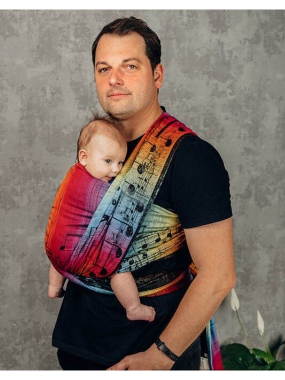 LennyLamb baby wrap – ergonomic and soft from birth to preschool