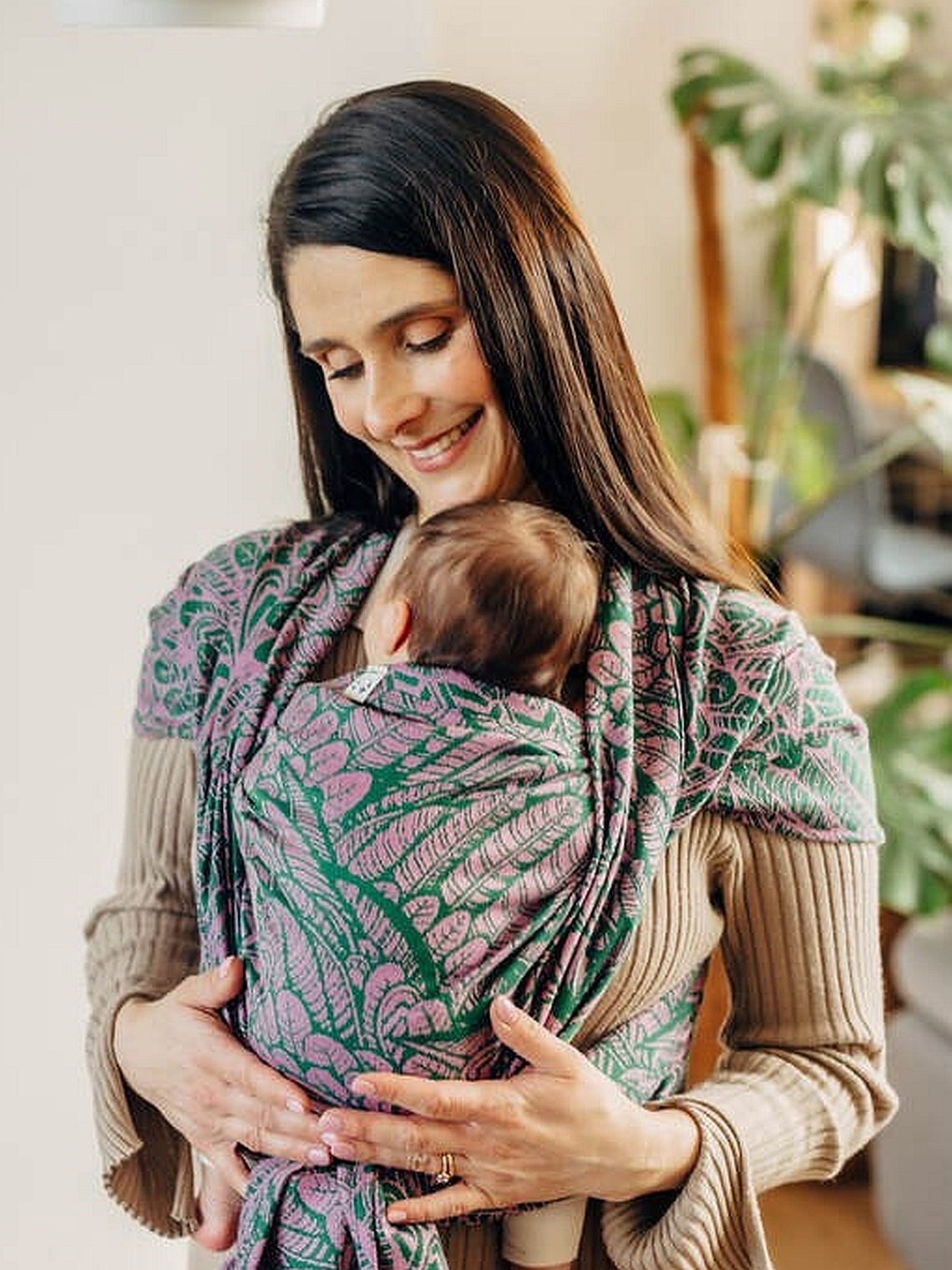 LennyLamb baby wrap – ergonomic and soft from birth to preschool LennyLamb baby wrap – ergonomic and soft from birth to preschool