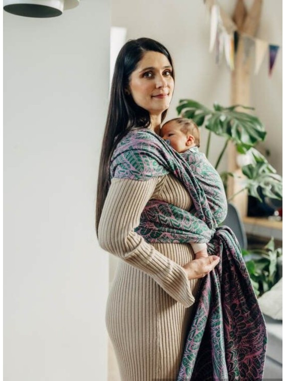 LennyLamb baby wrap – ergonomic and soft from birth to preschool