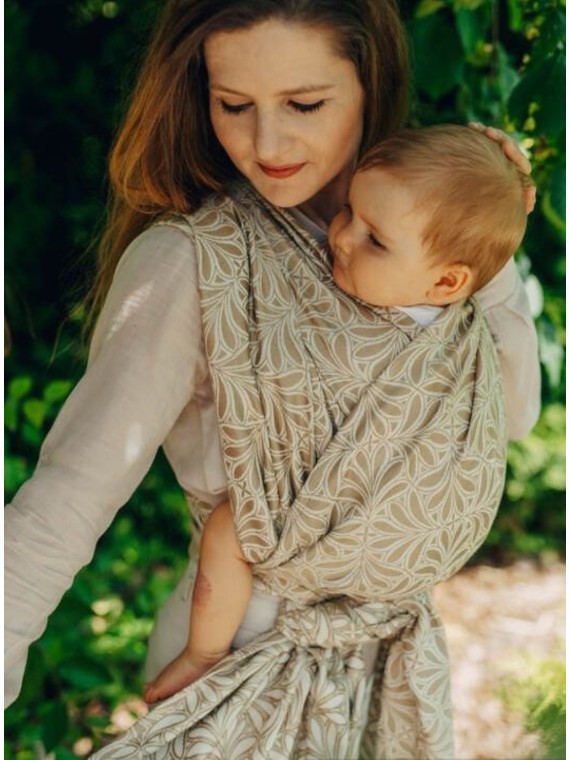 LennyLamb baby wrap – ergonomic and soft from birth to preschool