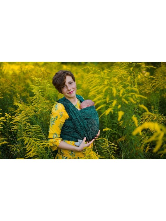 LennyLamb baby wrap – ergonomic and soft from birth to preschool