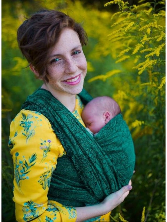LennyLamb baby wrap – ergonomic and soft from birth to preschool