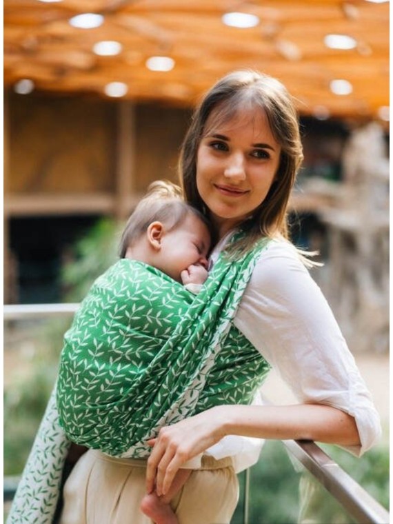 LennyLamb baby wrap – ergonomic and soft from birth to preschool