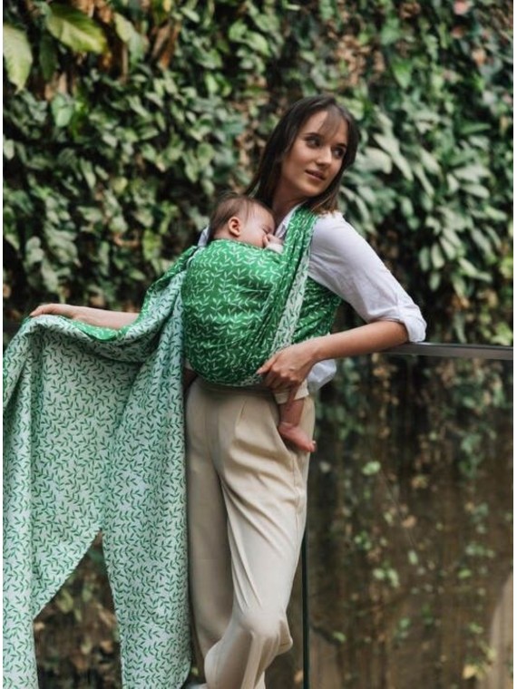 LennyLamb baby wrap – ergonomic and soft from birth to preschool
